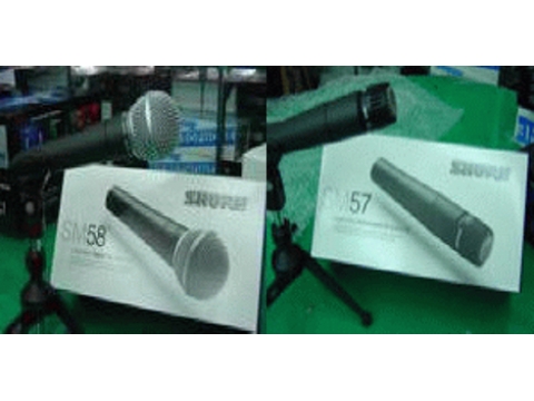 SHURE SM58、SM57 有線麥克風